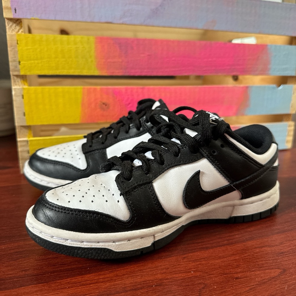 Nike Kids Black and White Sneakers